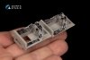Quinta Studio QD48059 Mitsubishi F-2B 3D-Printed coloured Interior on decal paper (Hasegawa) 1/48